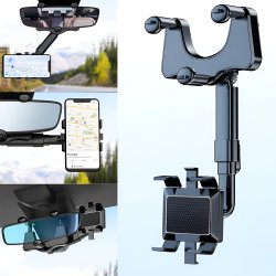 نگهدارنده موبایل 360 درجه ای آینه خودرو